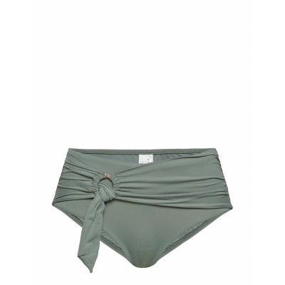 Active Wide Side Retro Swimwear Bikinis Bikini Bottoms Bikini Briefs Grön Seafolly