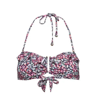 Adela Bikini Top Bikinitop Multi/mönstrad By Malina