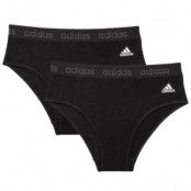 adidas 2-pack Solid Cotton Bikini Style Brief Multi