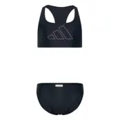 adidas Performance Adidas Performance Big Bars Bikini Girls - Black - 104