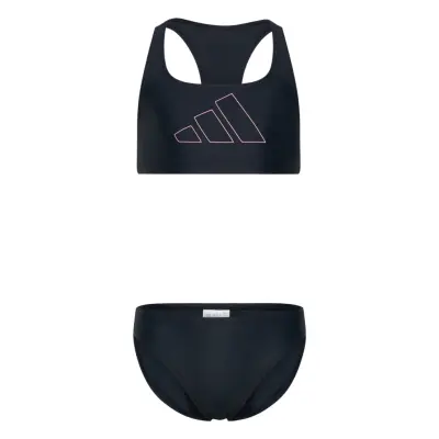adidas Performance Adidas Performance Big Bars Bikini Girls - Black - 116