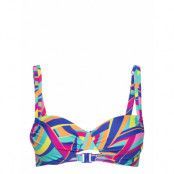 Wiki Adjustable Bikini Top Multi/patterned