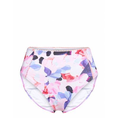 Adriana Bikini Bottom Swimwear Bikinis Bikini Bottoms High Waist Bikinis Multi/mönstrad By Malina