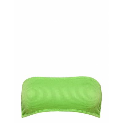 Adrianna Bikini Bandeau Swimwear Bikinis Bikini Tops Bandeau Bikinitops Grön Underprotection