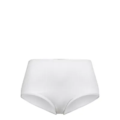 Adrianna Bikini Hipsters *Villkorat Erbjudande Swimwear Bikinis Bikini Bottoms High Waist Bikinis Vit Underprotection