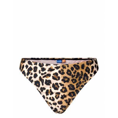 Agnescras Bikini Bottom Swimwear Bikinis Bikini Bottoms Bikini Briefs Brown Cras