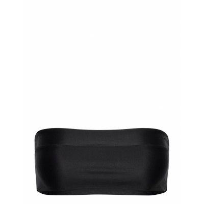 Air Swimwear Bikinis Bikini Tops Bandeau Bikinitops Svart Scampi