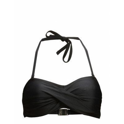 Alanya Bandeau Bikinitop Svart Abecita