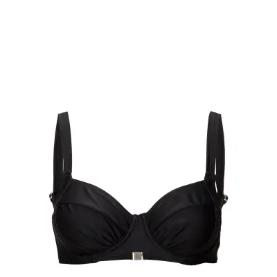 Alanya Bygel-Bh Unique *Villkorat Erbjudande Swimwear Bikinis Bikini Tops Wired Bikinitops Svart Abecita