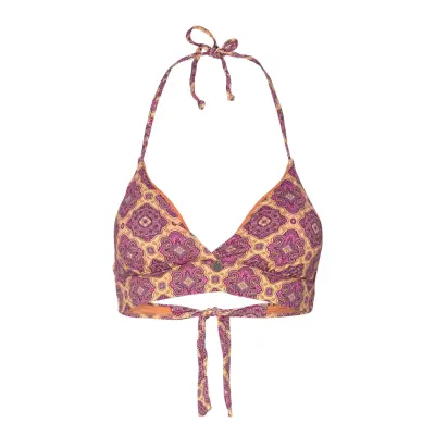 Alouette Bikini Halter Swimwear Bikinis Bikini Tops Triangle Bikinitops Multi/mönstrad ODD MOLLY