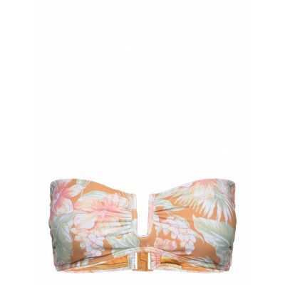 Always Summer Bandeau Swimwear Bikinis Bikini Tops Bandeau Bikinitops Guld Rip Curl