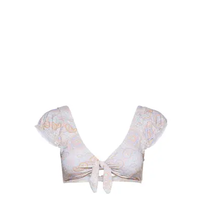 Alyssa Bikini Top Bikinitop Vit By Malina