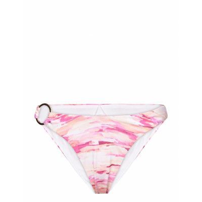 Amalfi High Leg Hw Swimwear Bikinis Bikini Bottoms Bikini Briefs Rosa Hunkemöller