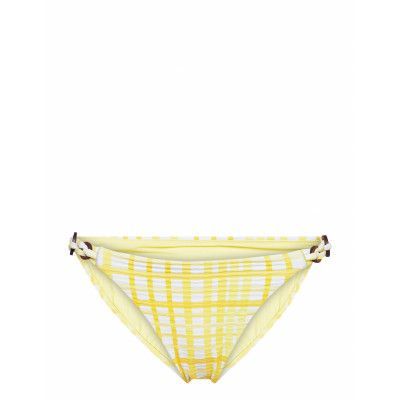 Amalficheck Trimmed Hipster Pant Swimwear Bikinis Bikini Bottoms Bikini Briefs Gul Seafolly