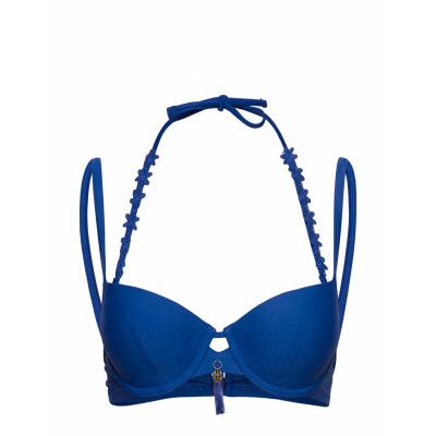 Amanda Queen Demi Pw Bikinitop Blå Hunkemöller