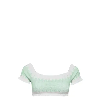 Amelle Bikini Top Bikinitop Grön By Malina