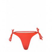 Andrea Bikini Bottoms Swimwear Bikinis Bikini Bottoms Side-tie Bikinis Red Faithfull The Brand