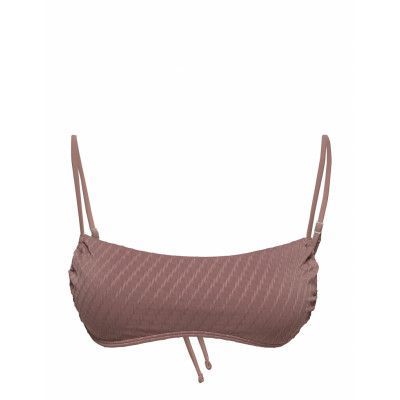 Anf Womens Swim Bikinitop Brun Abercrombie & Fitch