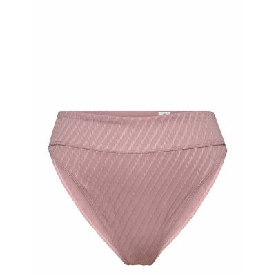 Anf Womens Swim Swimwear Bikinis Bikini Bottoms High Waist Bikinis Brun Abercrombie & Fitch