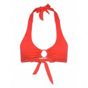 Hunkemöller Aruana Rib Halter Croptop Orange