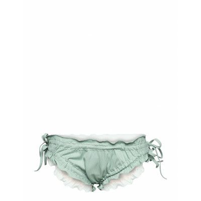 Ashley Bikini Bottom Swimwear Bikinis Bikini Bottoms Side-tie Bikinis Grön OW Collection