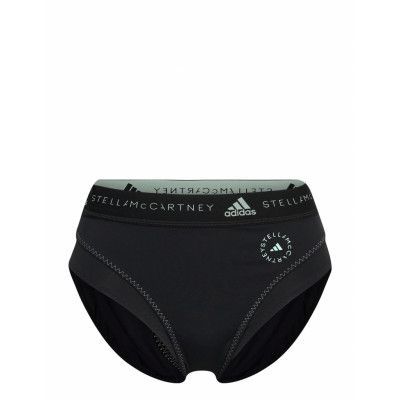 Asmc Tpa Bik B Swimwear Bikinis Bikini Bottoms High Waist Bikinis Svart Adidas By Stella McCartney