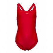 Athly V 3-Stripes Swimsuit *Villkorat Erbjudande Baddräkt Badkläder Röd Adidas Performance