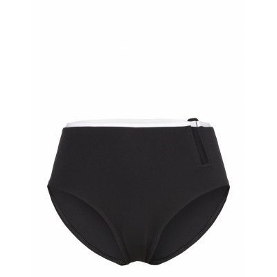 Authentic Bikini Full Brief Swimwear Bikinis Bikini Bottoms High Waist Bikinis Svart Chantelle Beach