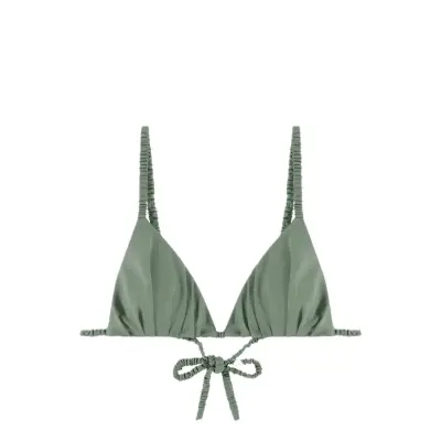 AYA Label The Hebe Top Khaki Green