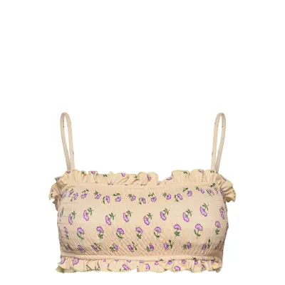 Bali Bandeau Swimwear Bikinis Bikini Tops Bandeau Bikinitops Beige Missya