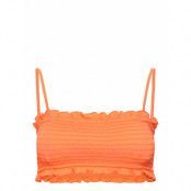 Bali Bandeau Swimwear Bikinis Bikini Tops Bandeau Bikinitops Orange Missya