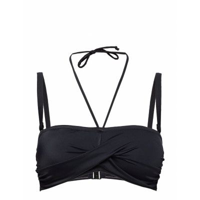 Bandeau Bikini Top Swimwear Bikinis Bikini Tops Bandeau Bikinitops Svart Wiki