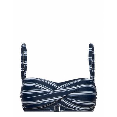 Wiki Bandeau Bikini Top Multi/patterned