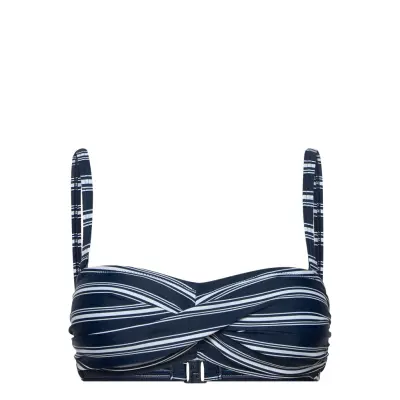 Wiki Bandeau Bikini Top Multi/patterned