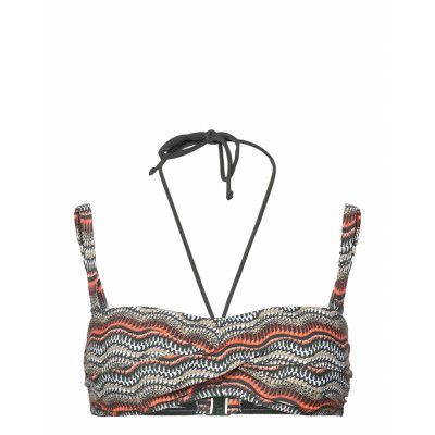 Wiki Bandeau Bikini Top Multi/patterned