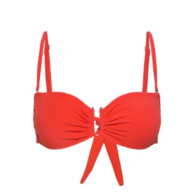 Understatement Underwear Bandeau Bikini Top Orange