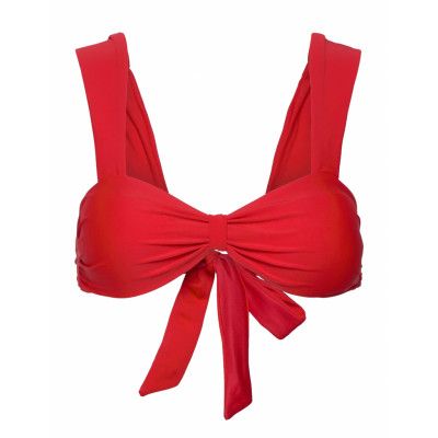 Rosemunde Rwshiitake Bandeau Bikini Top Röd