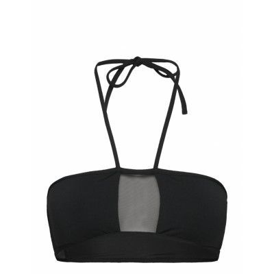 Bandeau Bralette Swimwear Bikinis Bikini Tops Bandeau Bikinitops Svart Calvin Klein
