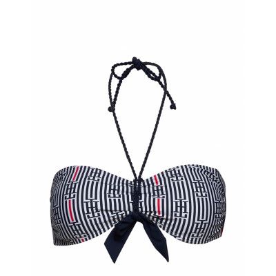 Bandeau Rp Bikinitop Multi/mönstrad Tommy Hilfiger