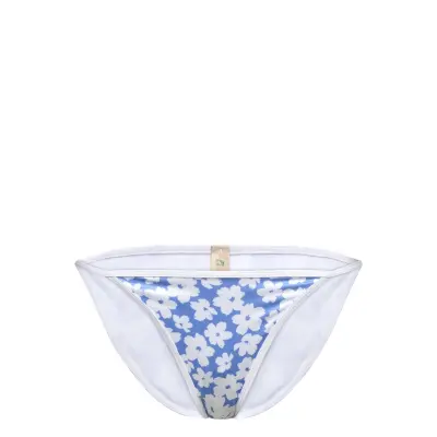 Cap Ferrat Tanga Swimwear Bikinis Bikini Bottoms Bikini Briefs Blue Dorina