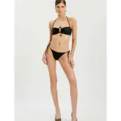 Bardot Rymona Bandeau Bikini Top - Black - L