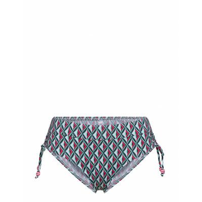Esprit Bodywear Women Midi Briefs With A Retro Print Multi/patterned
