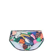 Bikini Briefs In A Contrasting Colour Swimwear Bikinis Bikini Bottoms Bikini Briefs Multi/mönstrad Esprit Bodywear Women