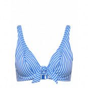 Beach Hut Swimwear Bikinis Bikini Tops Wired Bikinitops Blue Freya