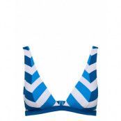 Beach Tops Wireless Swimwear Bikinis Bikini Tops Triangle Bikinitops Blå Esprit Bodywear Women
