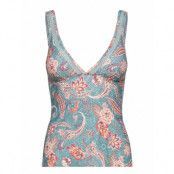 Beach Tops Wireless Tankini Baddräkt Grön Esprit Bodywear Women