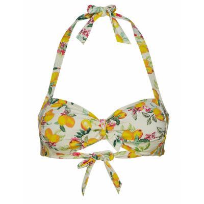 Beach Tops Wireless Swimwear Bikinis Bikini Tops Bandeau Bikinitops Multi/mönstrad Esprit Bodywear Women