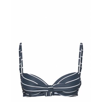 Beach Tops With Wire Bikinitop Blå Esprit Bodywear Women