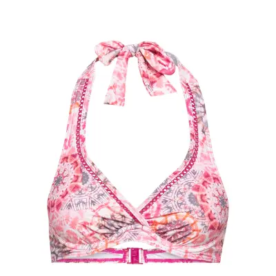 Beach Tops With Wire Swimwear Bikinis Bikini Tops Push-up Bikinitops Rosa Esprit Bodywear Women