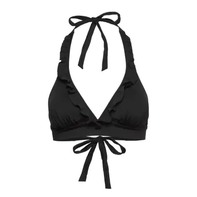 Beachdream Bikini Top Swimwear Bikinis Bikini Tops Push-up Bikinitops Svart ODD MOLLY